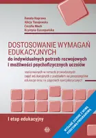 Okładka: Dostosowanie wymagań edukacyjnych do indywidualnych potrzeb rozwojowych i możliwości psychofizycznych uczniów. I etap edukacyjny