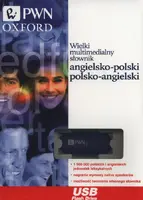 Okładka: Wielki multimedialny słownik angielsko-polski polsko-angielski PWN-Oxford na pendrive