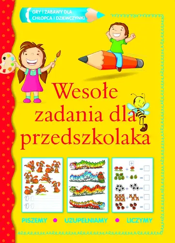 Okładka: Wesołe zadania dla przedszkolaka