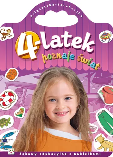 Okładka: Książeczka torebeczka. 4-latek poznaje świat