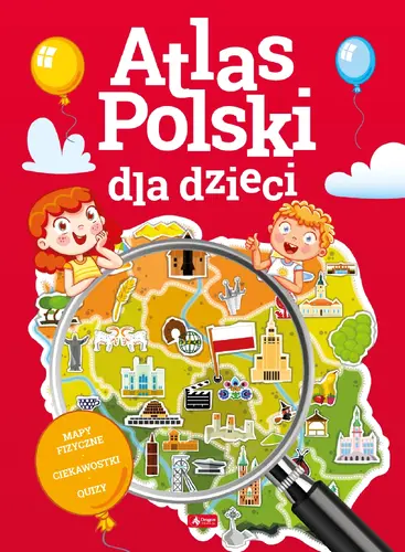 Okładka: Atlas Polski dla dzieci
