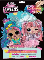 Okładka: L.O.L. Surprise! Zdrapuj, koloruj, naklejaj