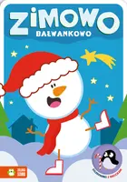 Okładka: Zimowo bałwankowo. Kolorowanki z naklejkami
