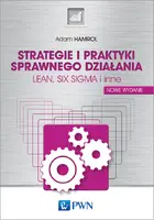 Okładka: Strategie i praktyki sprawnego działania LEAN, SIX SIGMA i inne