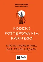 Okładka: Kodeks postępowania karnego