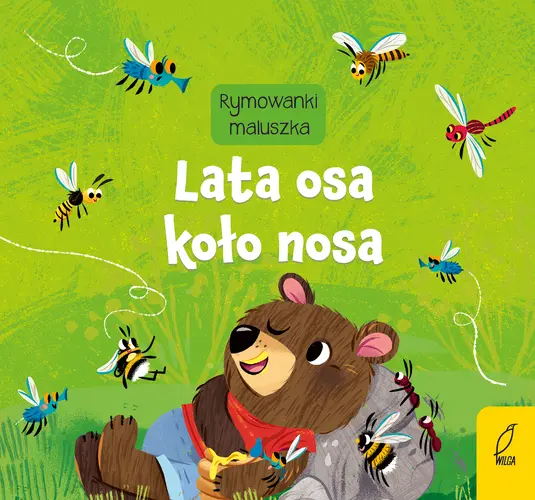 Okładka: Rymowanki maluszka. Lata osa koło nosa