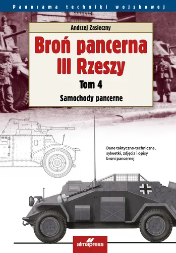 Okładka: Broń pancerna III Rzeszy. Tom 4