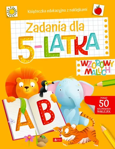 Okładka: Wzorowy maluch. Zadania dla 5-latka