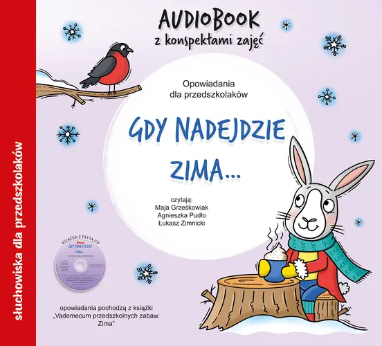 Okładka: Gdy nadejdzie zima... Audiobook CD + konspekty
