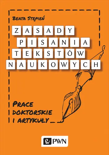 Okładka: Zasady pisania tekstów naukowych