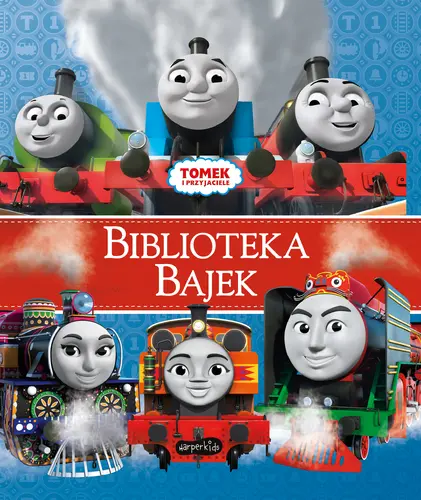 Okładka: Tomek i przyjaciele. Biblioteka Bajek