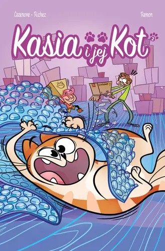 Okładka: Kasia i jej kot, tom 2