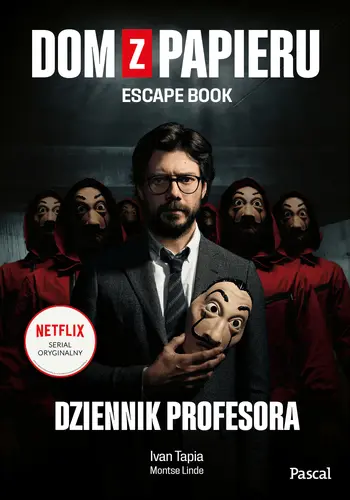 Okładka: Dom z papieru. Escape book
