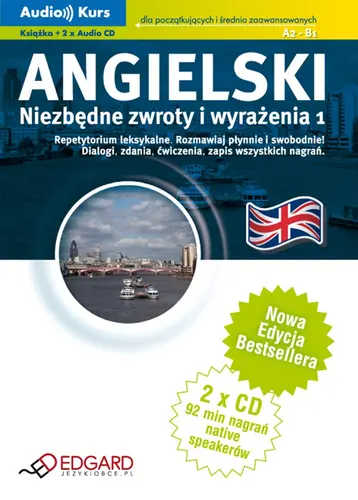 Okładka: Angielski - Niezbędne zwroty i wyrażenia (CD w komplecie)