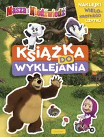 Okładka: Masza i Niedźwiedź. Książka do wyklejania