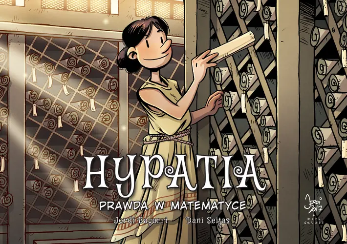 Okładka: Hypatia. Prawda w matematyce