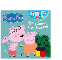 Okładka: Peppa Pig. Opowiadania z naklejkami. Na pomoc, tato świnko!
