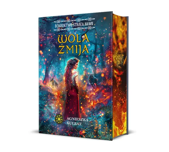 Okładka: Wola Żmija. Dziedzictwo stróża Nawii, tom 2