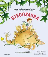 Okładka: Ivar ratuje małego stegozaura