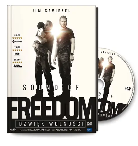 Okładka: Sound of Freedom, Dźwięk Wolności DVD
