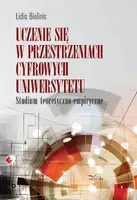 Okładka: Uczenie się w przestrzeniach cyfrowych uniwersytetu