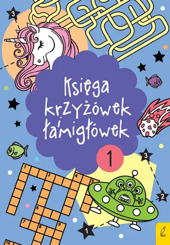 Okładka: Księga krzyżówek i łamigłówek 1