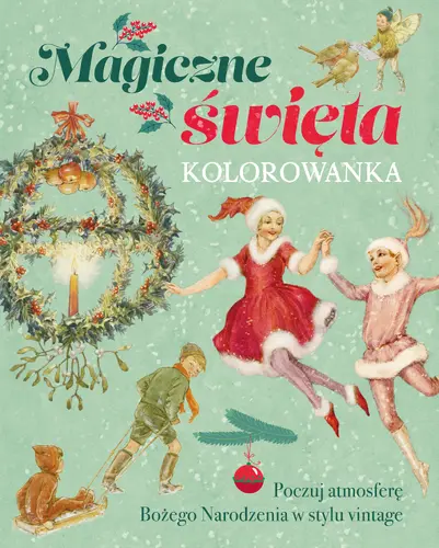 Okładka: Magiczne święta. Kolorowanka