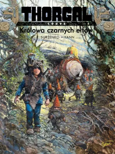 Okładka: Królowa czarnych elfów, tom 6