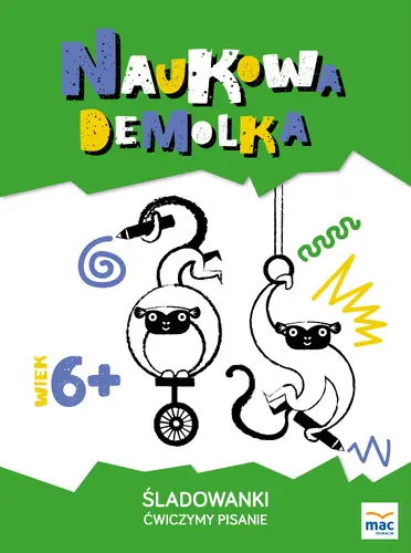 Okładka: Śladowanki. Ćwiczymy pisanie 6+