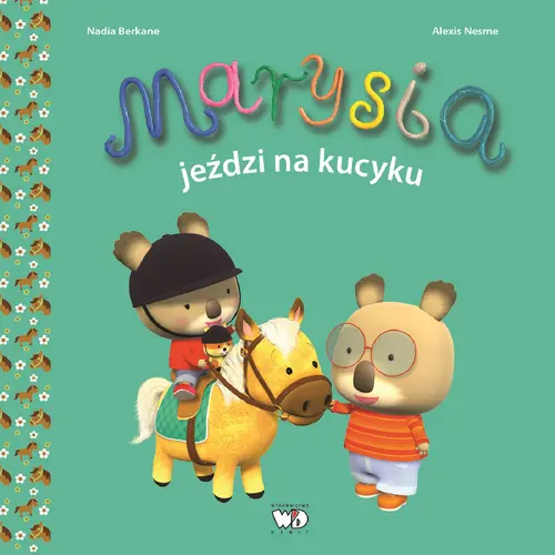 Okładka: Marysia jeździ na kucyku