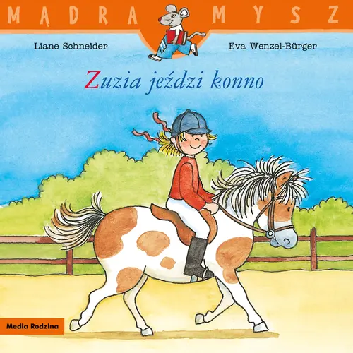 Okładka: Mądra mysz. Zuzia jeździ konno