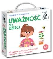 Okładka: Uważność dla dzieci. Trening mindfulness. Kapitan Nauka