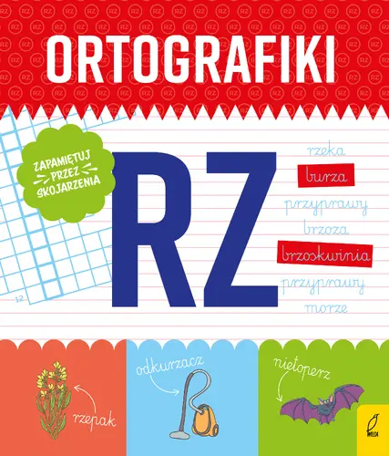 Okładka: Ortografiki. Ćwiczenia z RZ