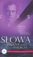 Okładka: Słowa pisane przed śmiercią