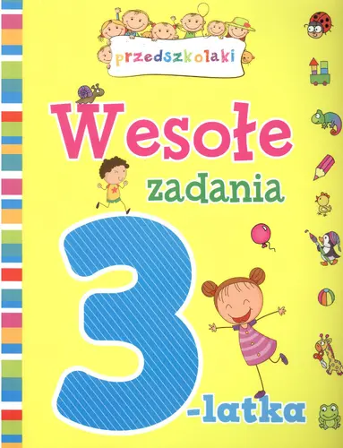 Okładka: Wesołe zadania 3 latka