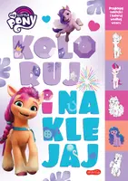 Okładka: My Little Pony. Koloruj i naklejaj. Wydanie filmowe