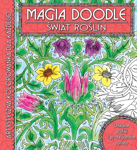 Okładka: Świat Roślin MAGIA DOODLE
