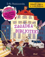Okładka: Ignacy i Mela na tropie złodzieja. Zagadka biblioteki