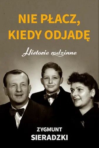 Okładka: Nie płacz, kiedy odjadę