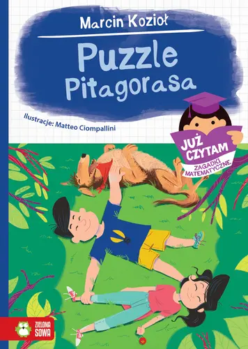 Okładka: Już czytam. Zagadki matematyczne. Puzzle Pitagorasa