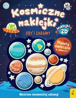 Okładka: Kosmiczne naklejki. Gry i zabawy