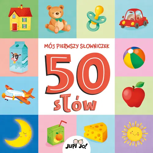 Okładka: Mój pierwszy słowniczek. 50 słów