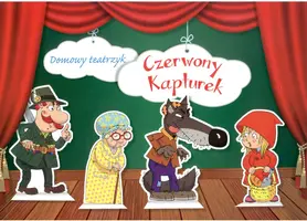 Okładka: Czerwony Kapturek. Domowy teatrzyk