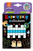 Okładka: Rozwiązuję z ołówkiem. Łamigłówki z tygrysem. Od 7 lat