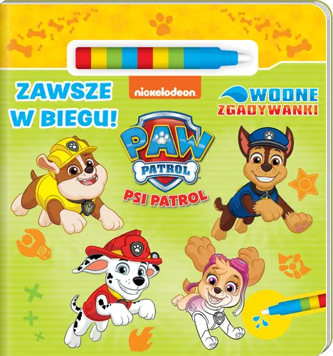 Okładka: Psi Patrol. Wodne Zgadywanki cz. 3