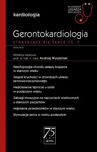 Okładka: Gerontokardiologia. Starzejące się serce cz. 1
