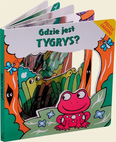 Okładka: Gdzie jest tygrys?