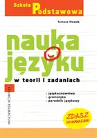 Okładka: Nauka o języku w teorii i zadaniach. Szkoła podstawowa
