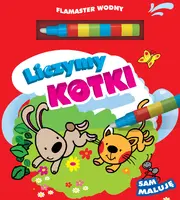 Okładka: Flamaster wodny. Liczymy kotki