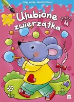 Okładka: Kolorowanki wodne. Ulubione zwierzątka cz.4